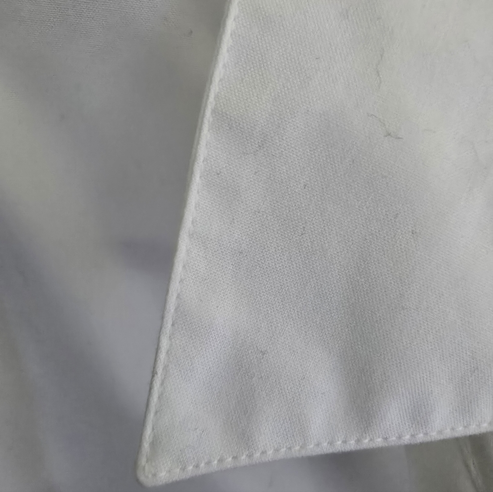 Chico's White Classic Button-Front Blouse- Wrinkle Resistant Size 3/XL - Picture 6 of 8